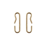 1970s Staple Earrings Vintage 1970s Paper Clip Earrings