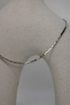 1970s Chunky Rhodium Choker