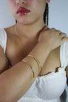 1970s Gold Spiral Bracelet & Upper Arm Cuff