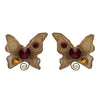 Butterfly Bby: 1980s Gold Mesh Clips