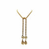 1960s Gold Lariat Necklace