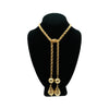 1960s Gold Lariat Necklace