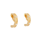 Fendi Pearl Double F Earrings